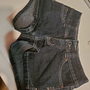 Dark Jean shorts size 3